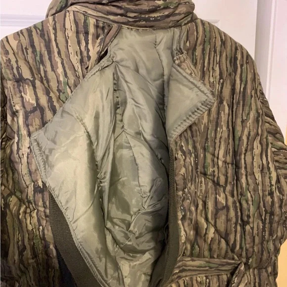 Vtg 80’s Trophy club Duck hunting coveralls overalls Sz M hooded - Picture 10 of 10